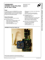 National Products LMX9820ADEV User manual