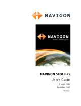 Navigon 5100 MAX User manual