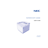 NEC 4600N User manual
