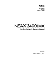NEC NEAX2400 User manual