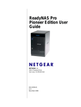 Netgear ReadyNAS Pro Pioneer User manual