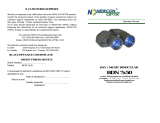 Newcon Optik BDN 7x50 User manual