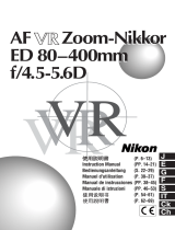 Nikon AF NIKKOR User manual