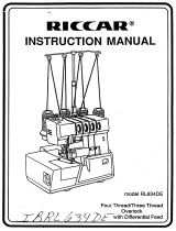 Riccar RL634DE User manual
