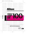 Nikon F100 - F 100 SLR Camera User manual