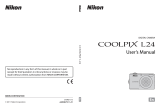 Nikon COOLPIXL24BLK User manual