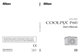 Nikon 25593 - Coolpix P60 8.1MP Digital Camera User manual