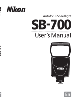 Nikon SB 700 User manual