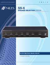 Niles 643-043 User manual