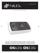 Niles Audio OS5.3SI User manual