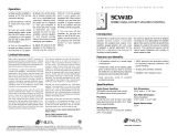Niles SCW-1D User manual