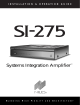 Niles Audio SI-275 User manual