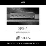 Niles Audio SPS-4 User manual