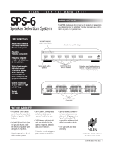 Niles Audio SPS-6 User manual