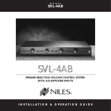 Niles SVL-4AB User manual
