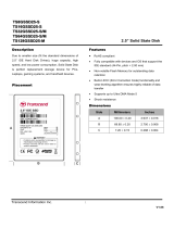 Transcend Information SSD25 User manual