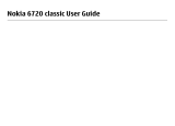Nokia 6720 classic User manual