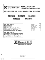 Dometic RM2600 User manual