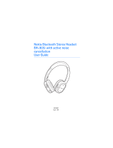 Nokia BLUETOOTH STEREO HEADSET BH-905I User manual