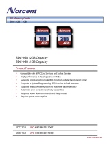 Norcent Technologies SDC-2GB / 1GB User manual