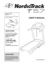 NordicTrack T 5.7 User manual