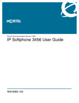 Nortel Networks 3456 User manual