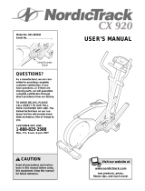 NordicTrack 831.298651 User manual