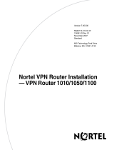 Nortel Accelar 1100 User manual