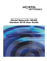 Nortel Networks 2210 User manual
