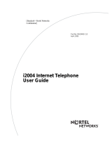 Nortel Networks I2004 User manual