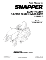 Snapper LT1644 User manual