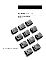 Nortel Networks Norstar Voice Mail 4.0 User manual