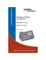 Nortel Networks SL-100 User manual