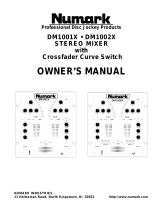 Numark Industries DM1001X User manual