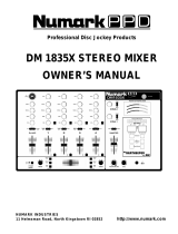 Numark Industries DM 1835X User manual