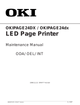 OKI OKIPAGE24DX User manual