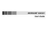 OKI Microline 520 User manual