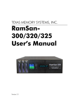Texas Memory Systems 320 User manual