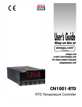 Omega Engineering CN1001-RTD User manual