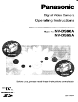 Panasonic NV-DS65A User manual