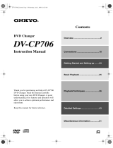ONKYO DV-CP706 User manual