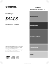 ONKYO DV-L5 User manual