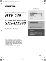 ONKYO HTP-240 User manual