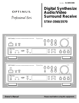 Optimus STAV-3560 User manual