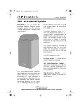 Optimus PRO LX8 User manual
