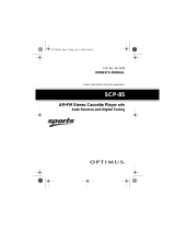 Optimus SCP-85 User manual