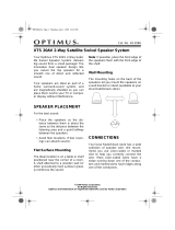 Optimus XTS 20AV User manual