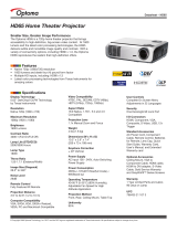 Optoma HD65 User manual