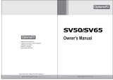 Optoma Technology SV50 User manual