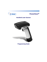 PSC POWERSCAN User manual